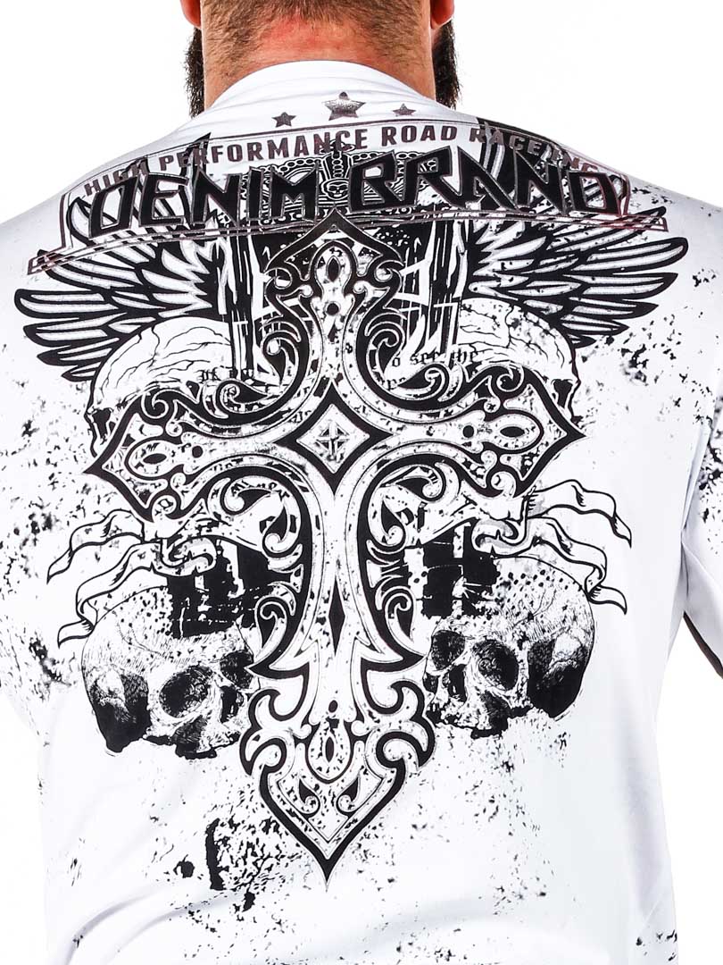Legend Diamond Skull Cipo & Baxx Genser - White
