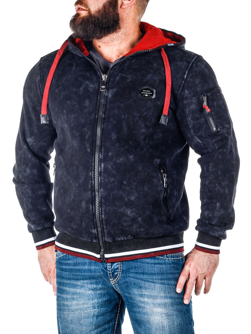 Raw Cipo & Baxx Hoodie - Svart