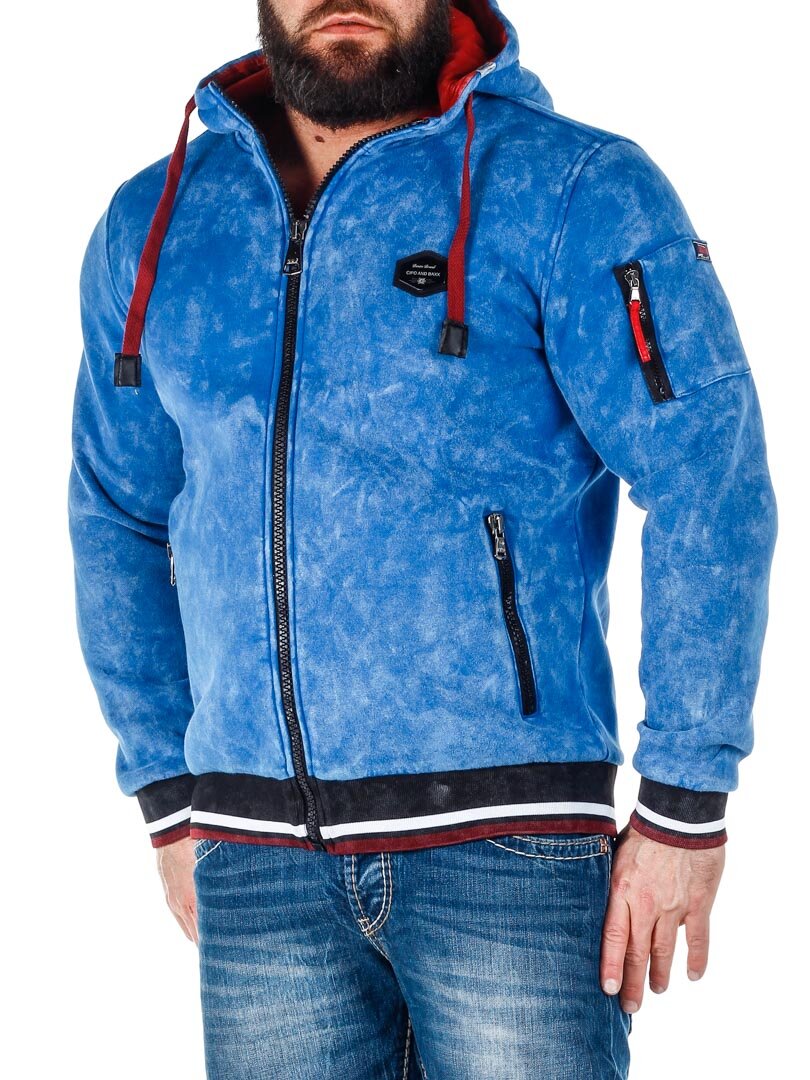 Raw Cipo & Baxx Hoodie - Blå