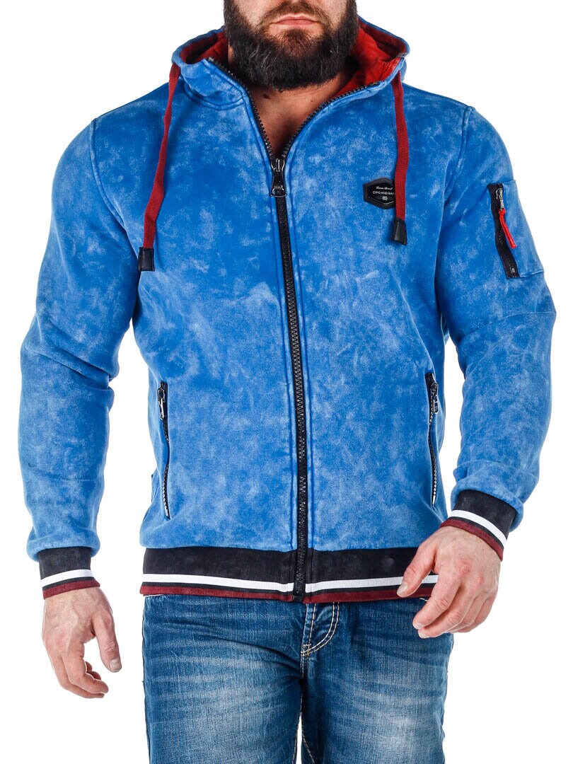 Raw Cipo & Baxx Hoodie - Blå