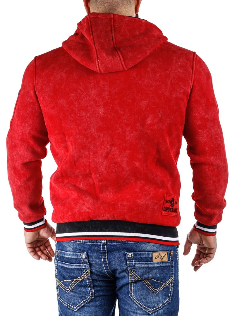 Raw Cipo & Baxx Hoodie - Rød