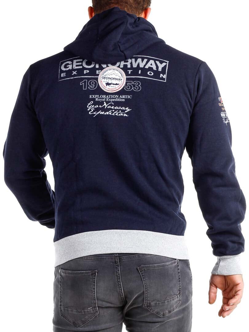 Geo Norway Hettegenser - Navy
