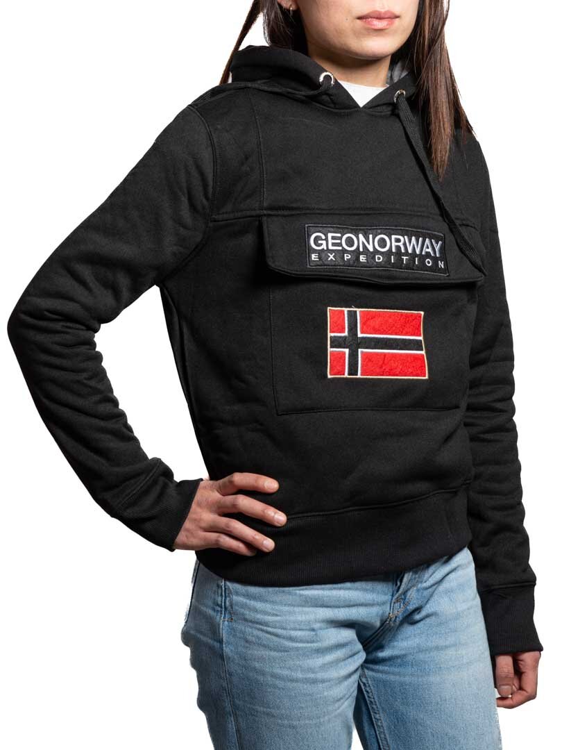 Gardon Geo Norway Hettegenser - Svart