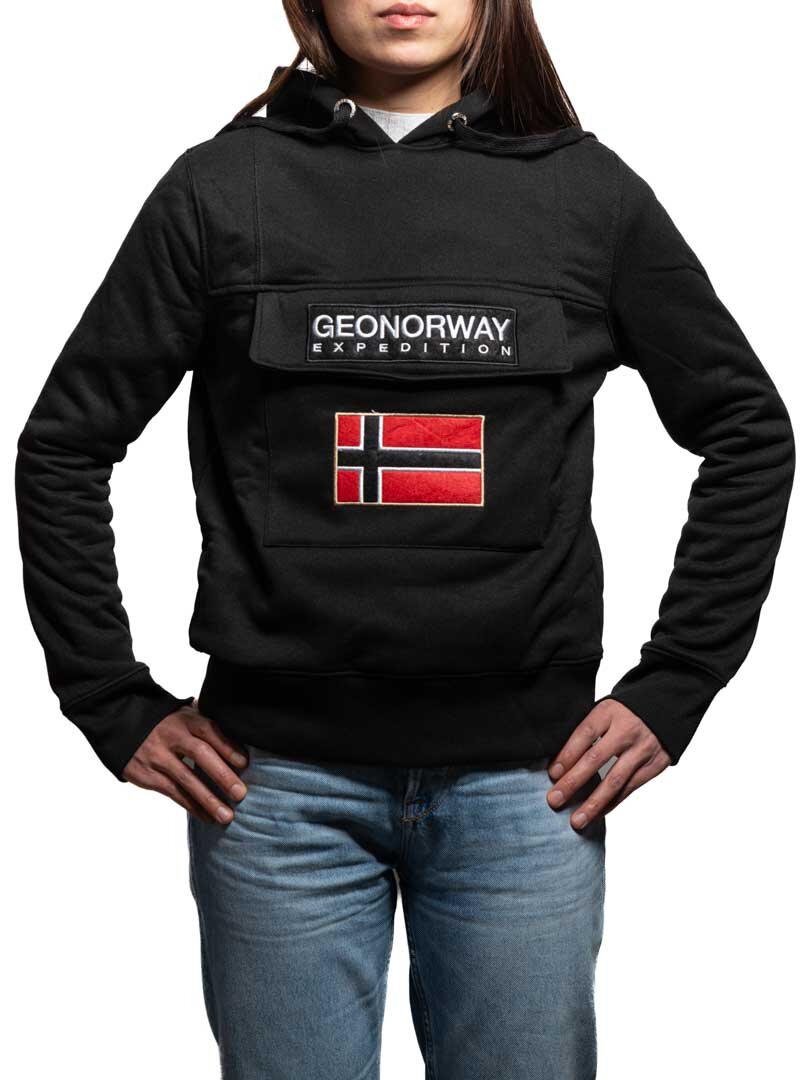 Gardon Geo Norway Hettegenser - Svart