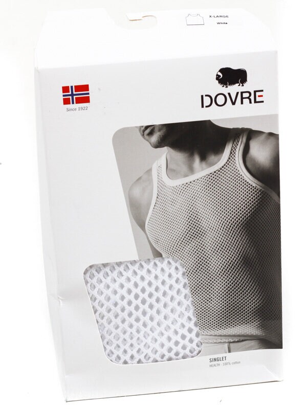 Dovre Net Singlet - Hvit