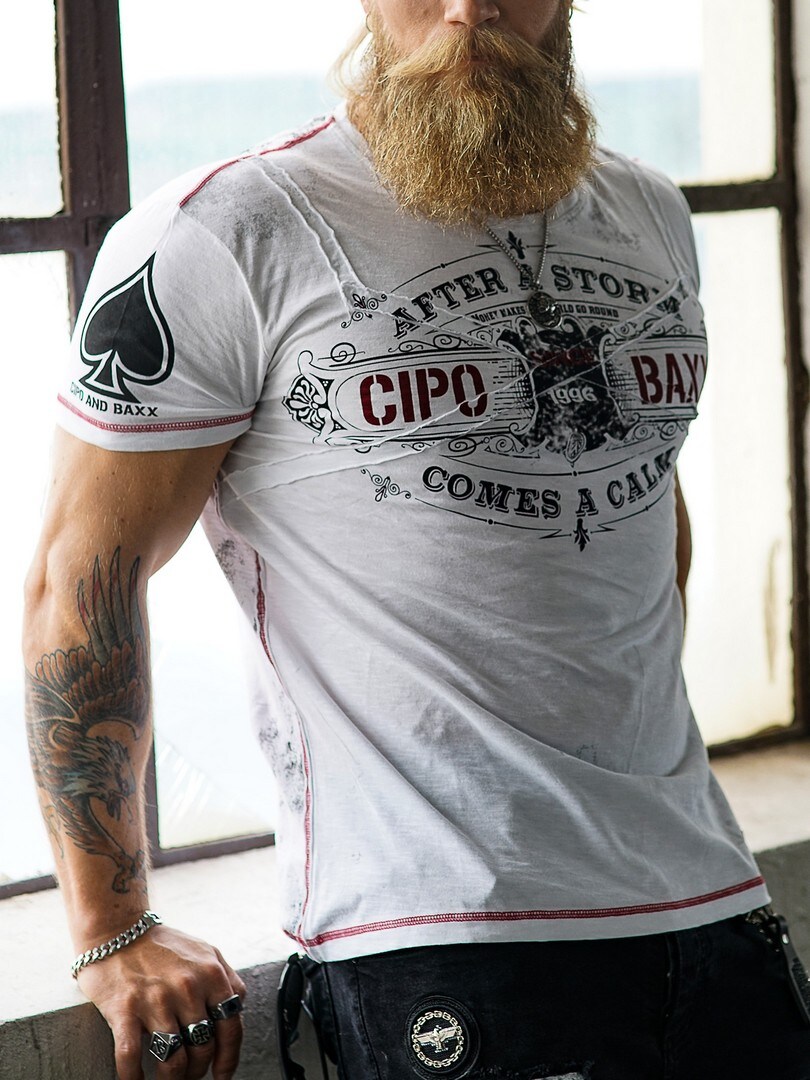 Vintage Cali Cipo & Baxx T-skjorte - Hvit