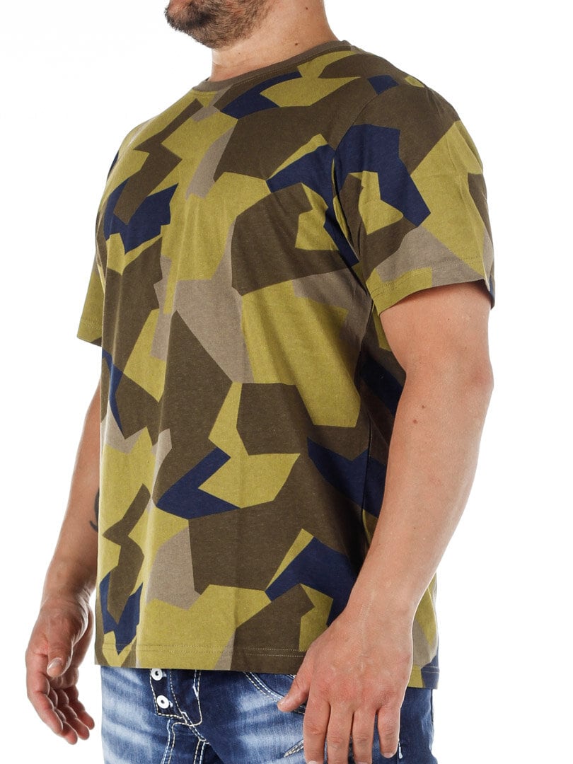 Army Brandit T-Skjorte - Swedish Camo