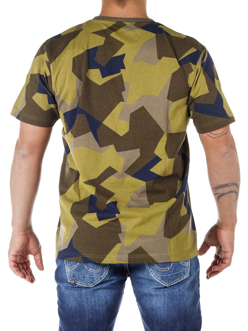 Army Brandit T-Skjorte - Swedish Camo