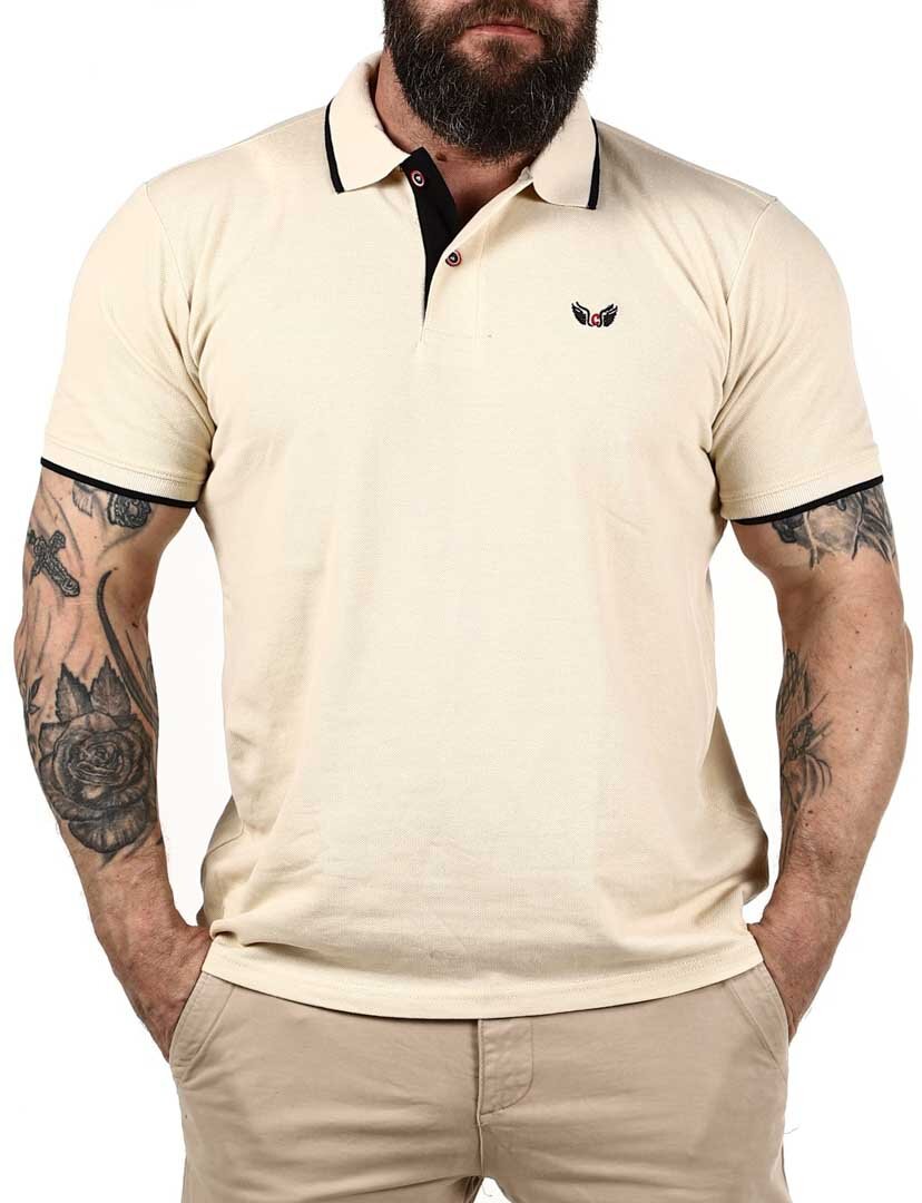 Ossian Carisma Poloskjorte - Beige