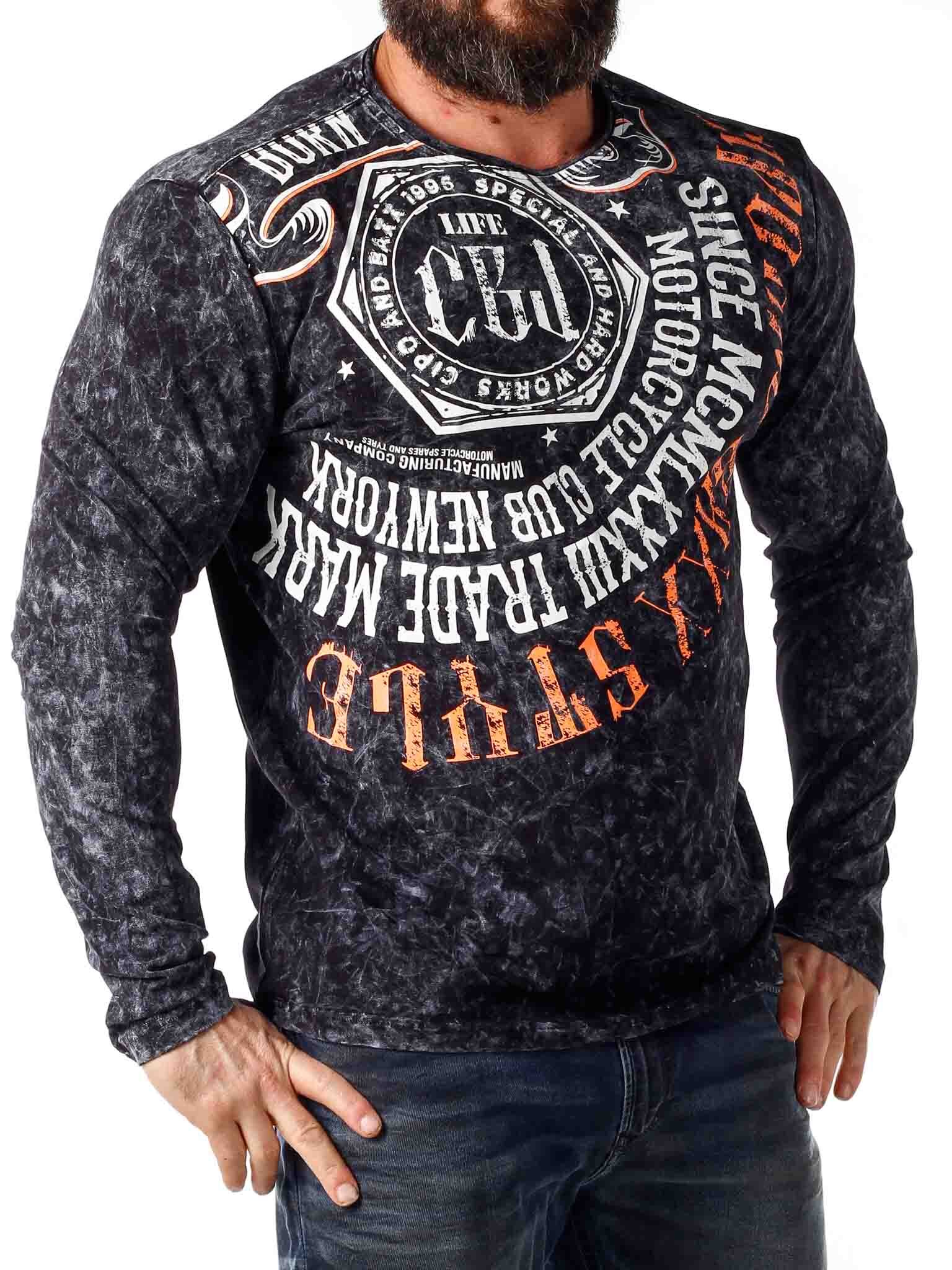 Style Cipo & Baxx Longsleeve - Svart