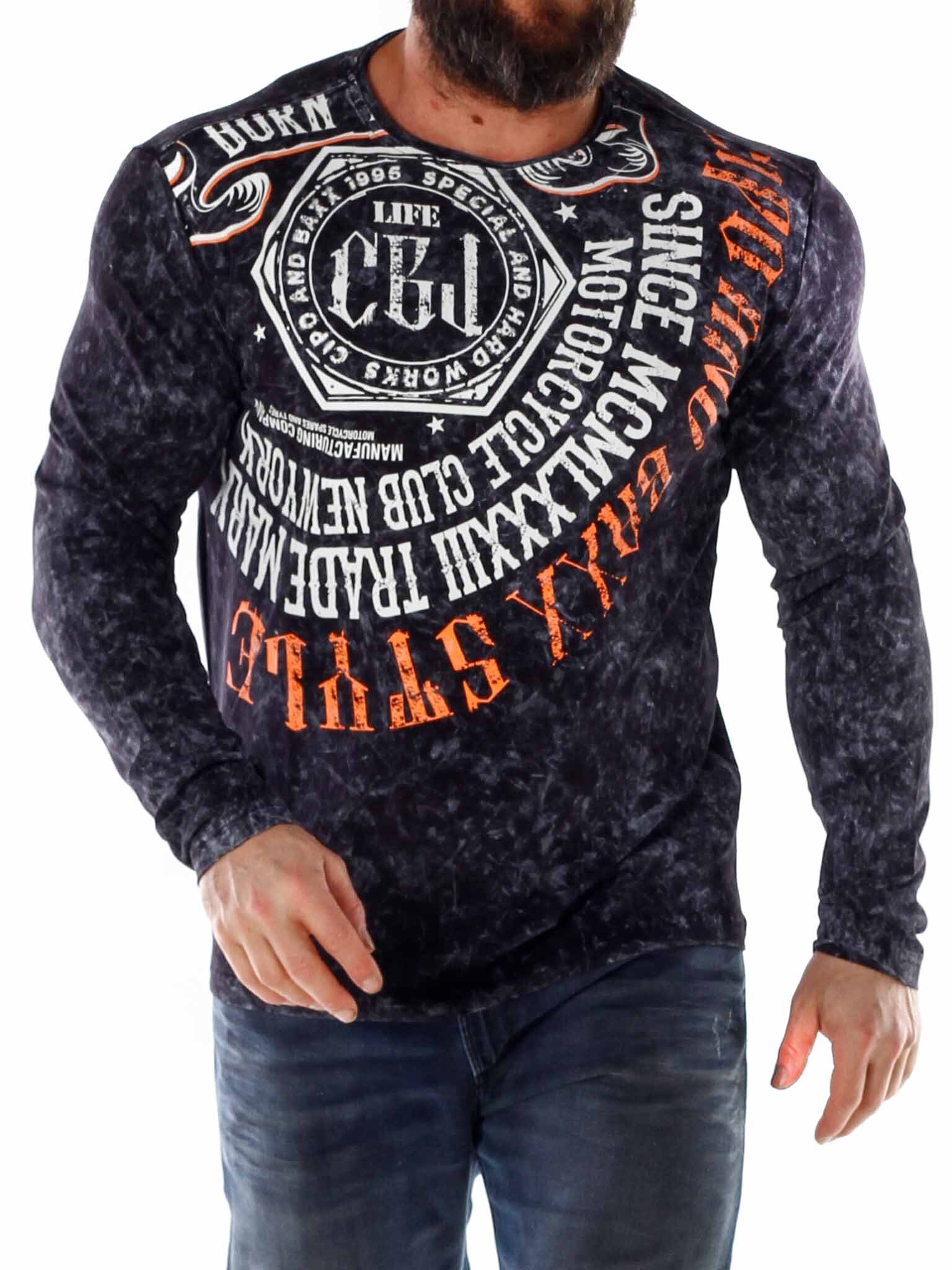 Style Cipo & Baxx Longsleeve - Svart