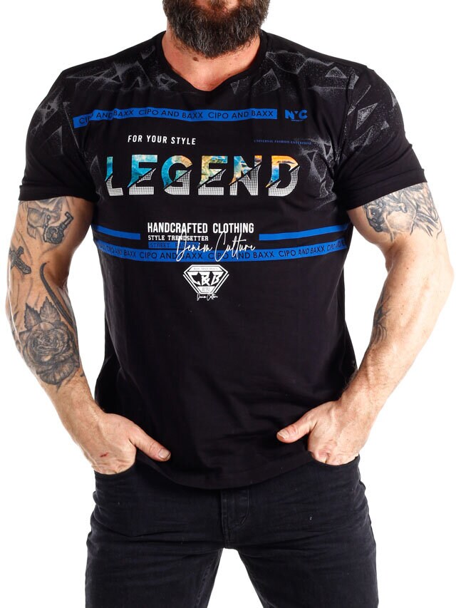 Legend Cipo & Baxx T-shirt - Svart