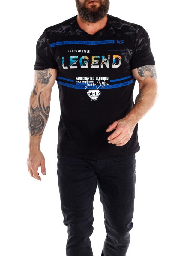 Legend Cipo & Baxx T-skjorte - Svart