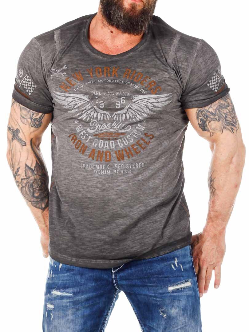 New York Riders Cipo & Baxx Tee - Mørkegrå