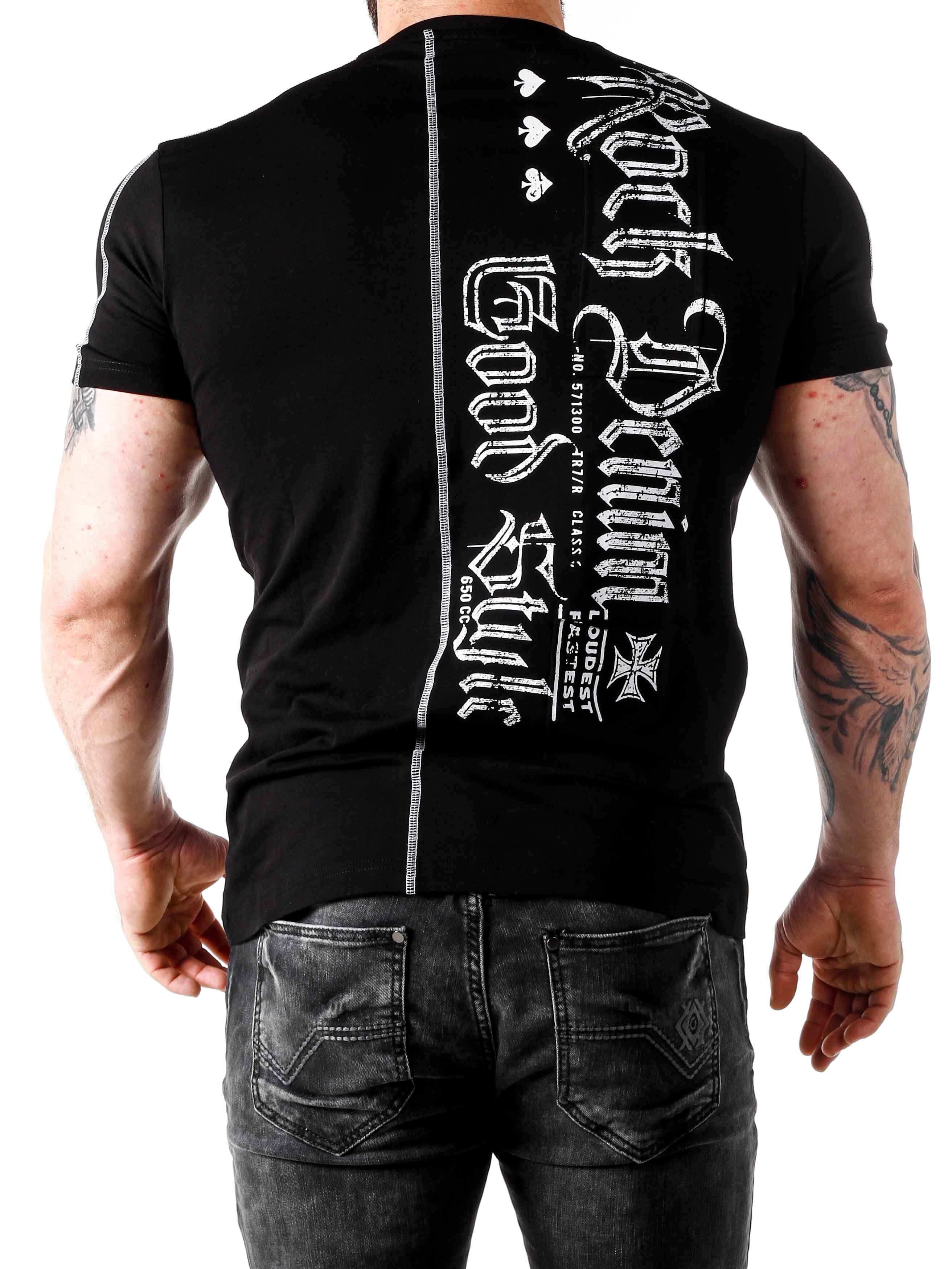 RD Moto Psychos T-skjorte - Svart