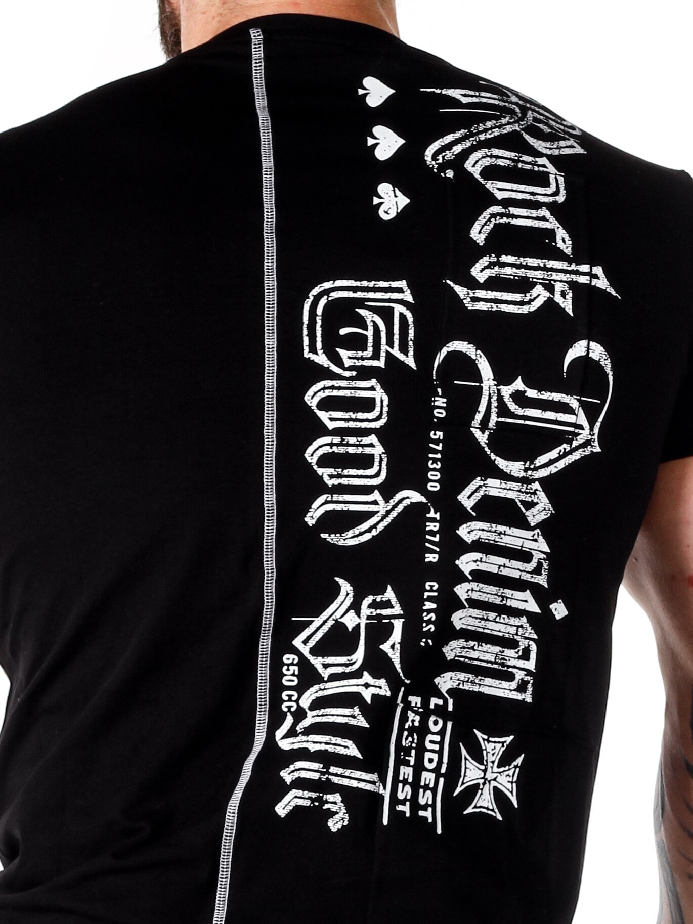 RD Moto Psychos T-skjorte - Svart