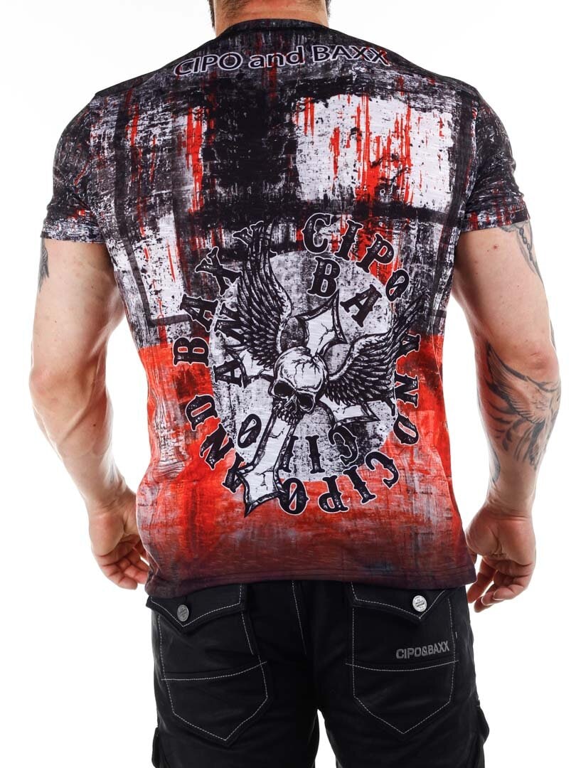 Skull Rider Cipo & Baxx T-skjorte - Svart
