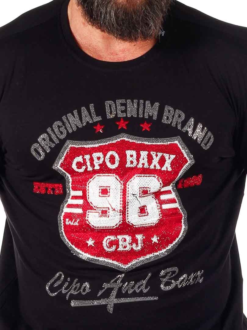 Waylen Cipo & Baxx T-shirt - Svart