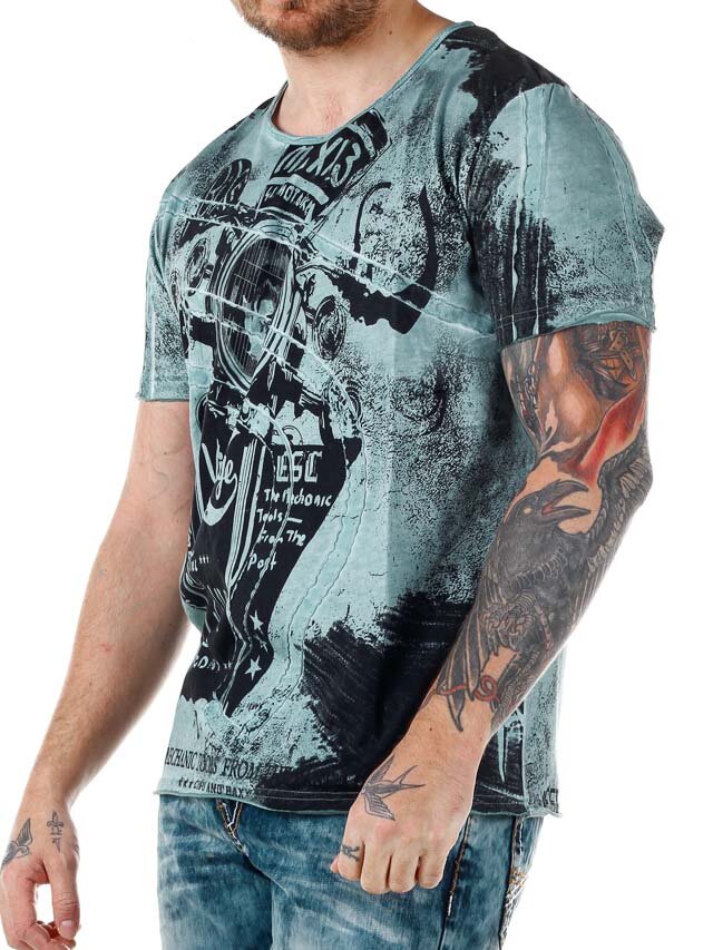 Hellmotors Cipo & Baxx T-skjorte - Blå