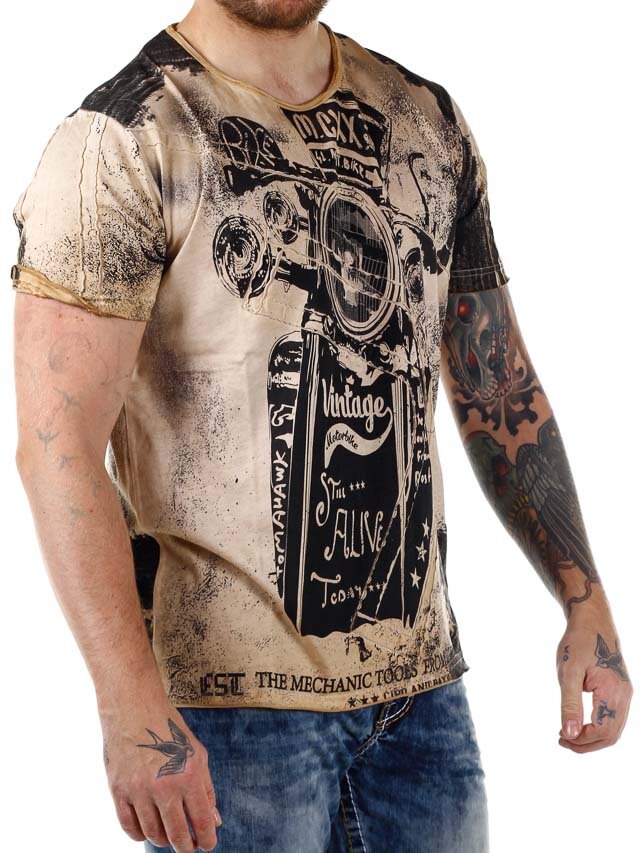 Hellmotors Cipo & Baxx T-skjorte - Brun