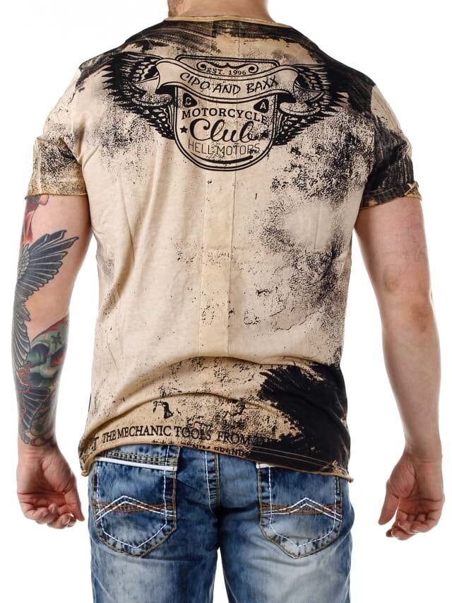 Hellmotors Cipo & Baxx T-skjorte - Brun
