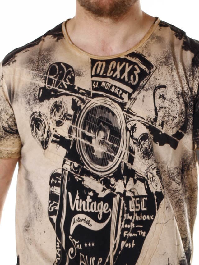 Hellmotors Cipo & Baxx T-skjorte - Brun