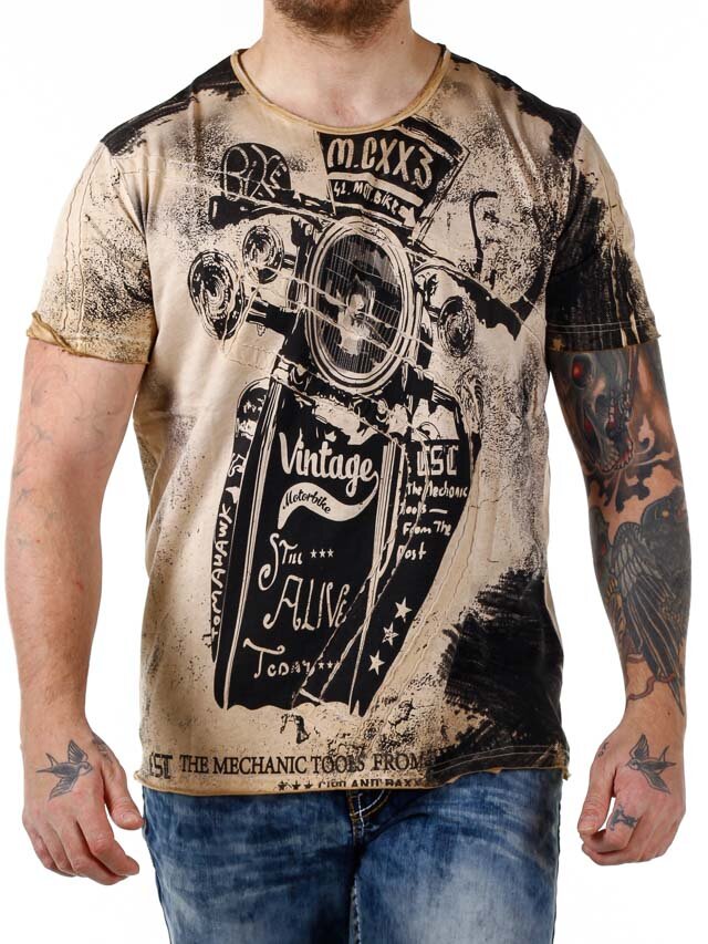 Hellmotors Cipo & Baxx T-skjorte - Brun