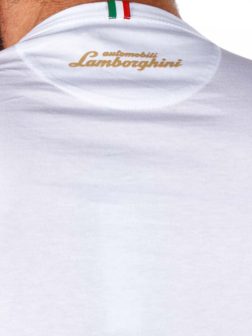 Lamborghini T-skjorte - Hvit