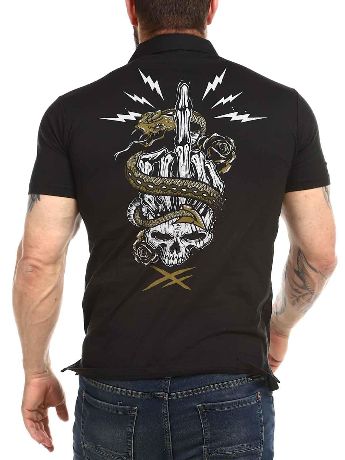 Hyraw Snake F*** Polo - Svart