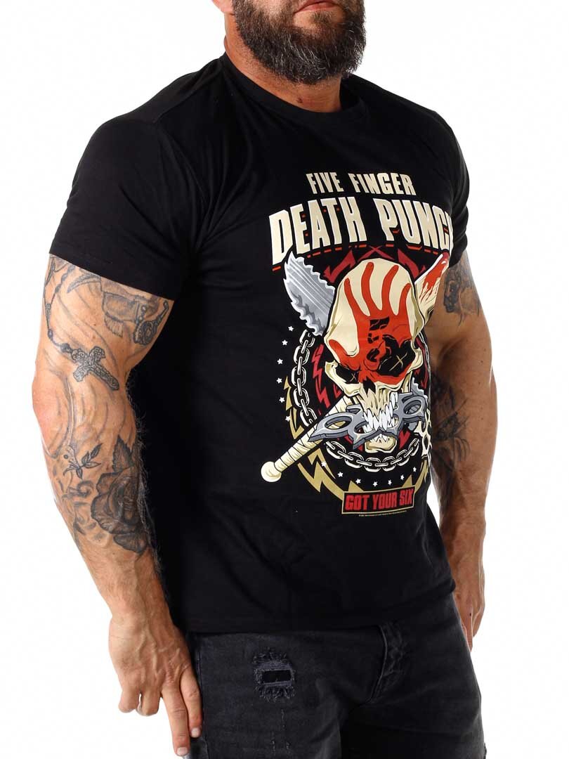 Five Finger Deathpunch Zombie Kill T-skjorte - Svart