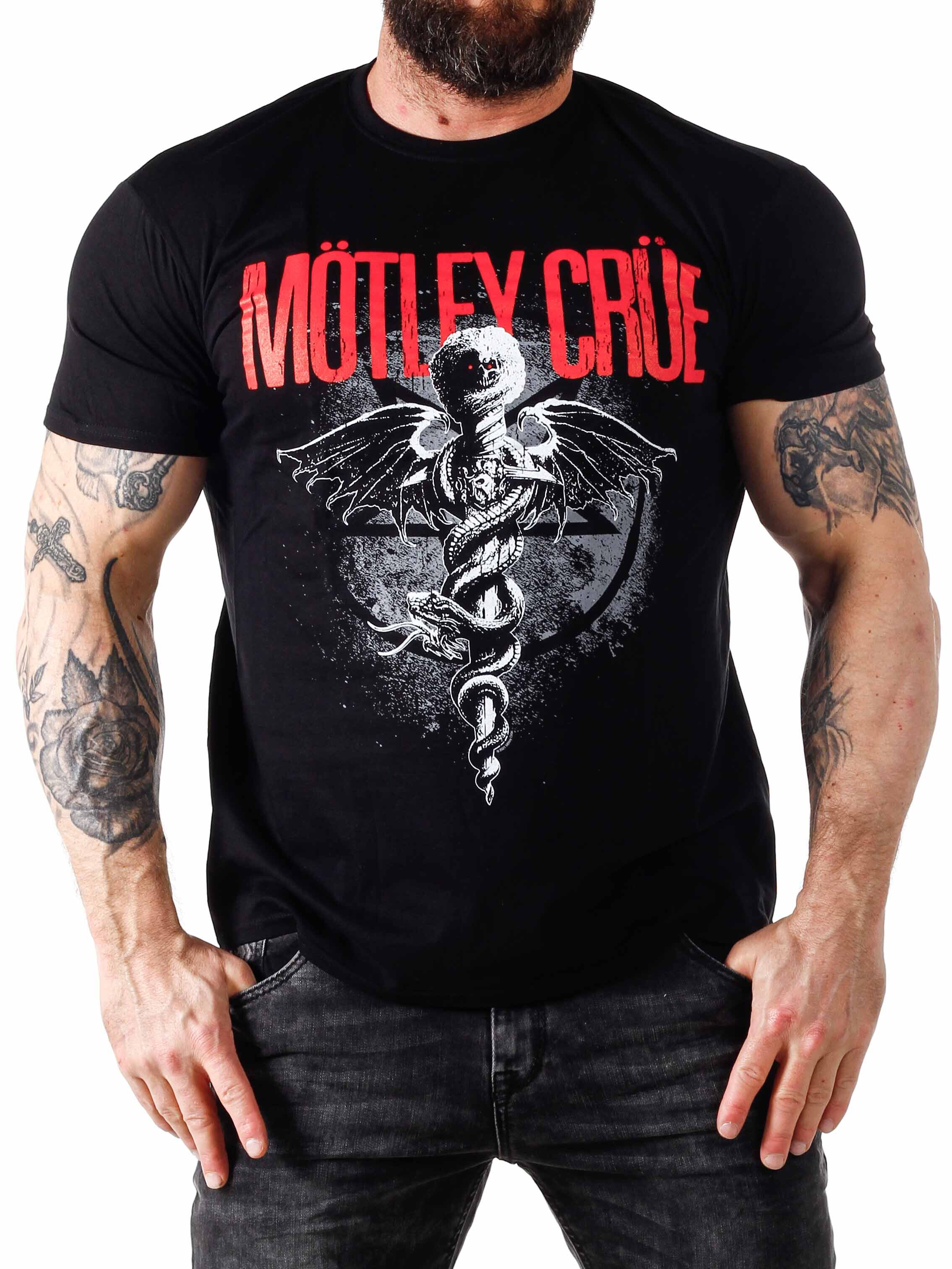 Mötley Crüe T-skjorte - Svart