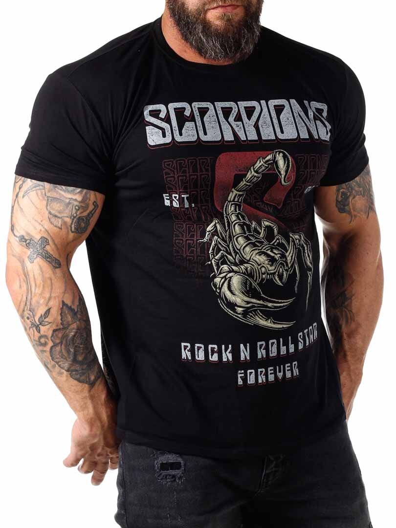 Scorpions Star Forever T-skjorte - Svart
