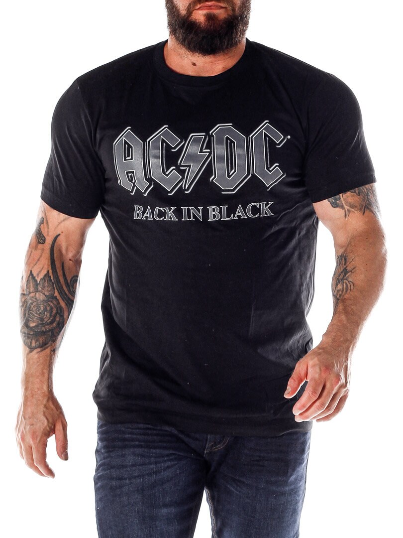 ACDC Back In Black T-skjorte - Svart