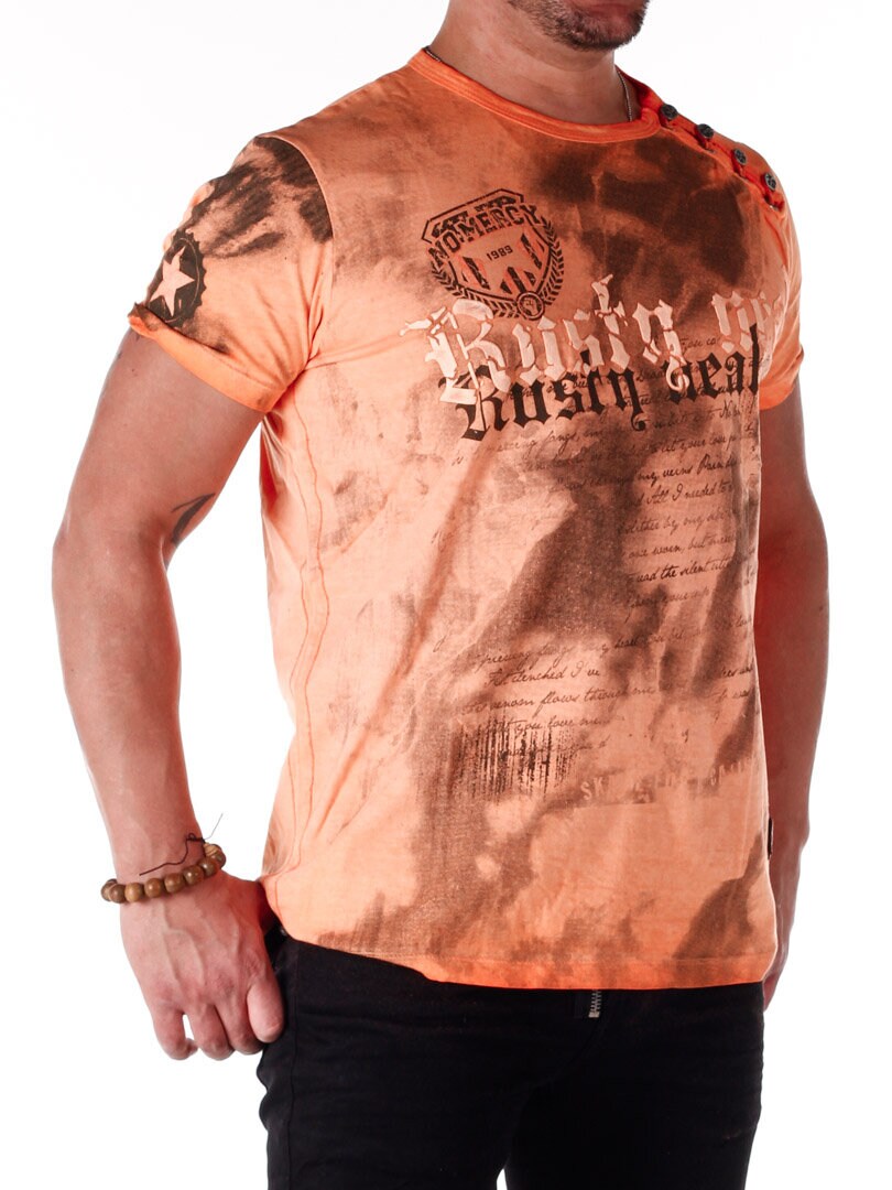 T-skjorte Shield - Oransje/Oransje