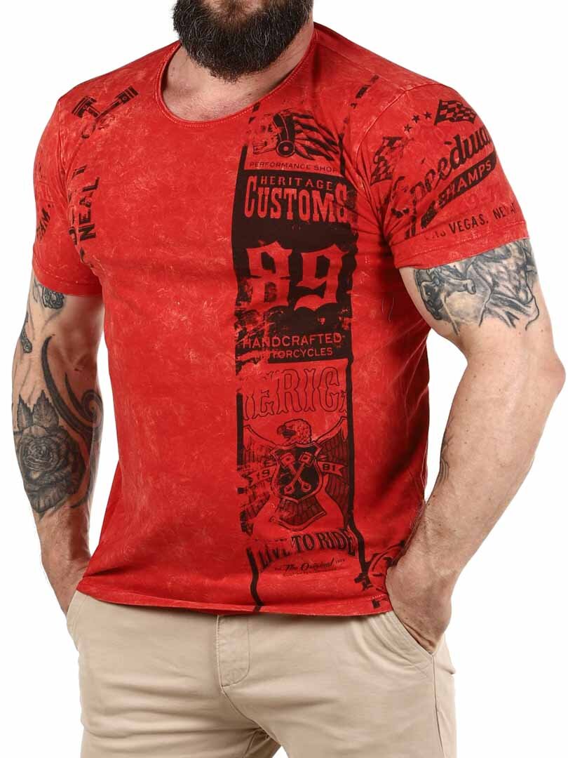 Heritage T-skjorte - Rød