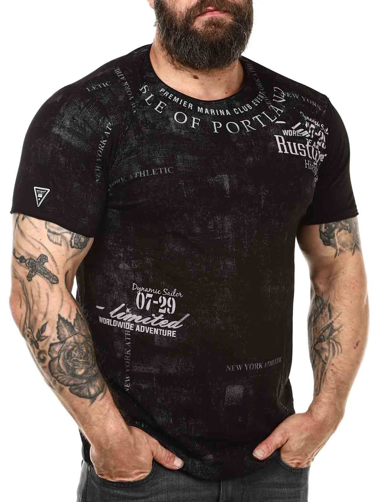 Portland Rusty T-shirt - Svart