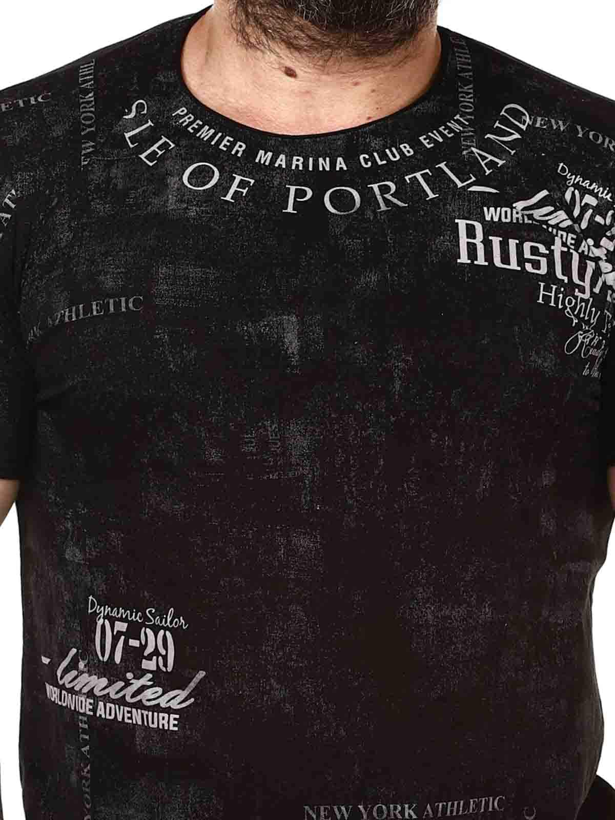 Portland Rusty T-shirt - Svart