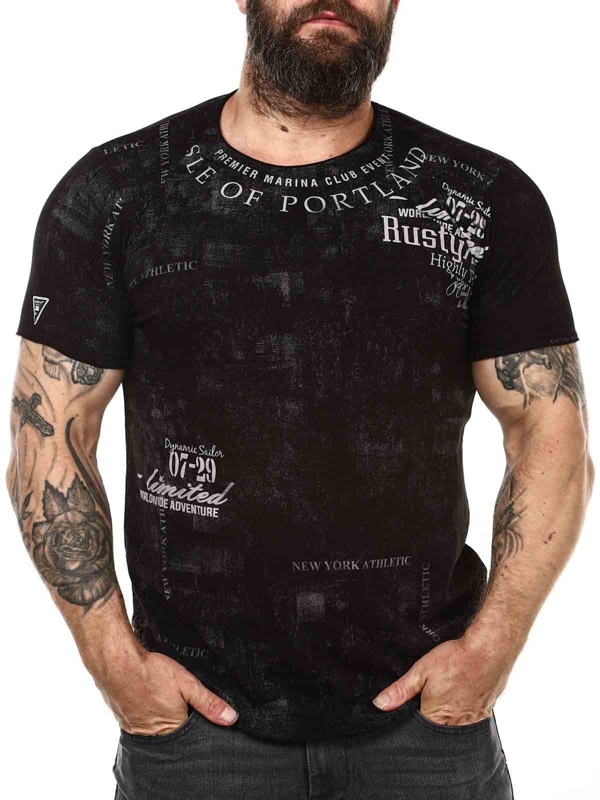 Portland Rusty T-shirt - Svart