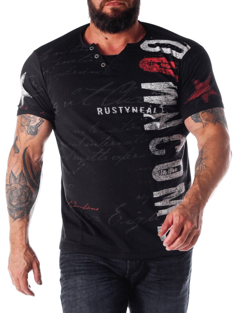 Graphics Rusty Neal T-skjorte Svart