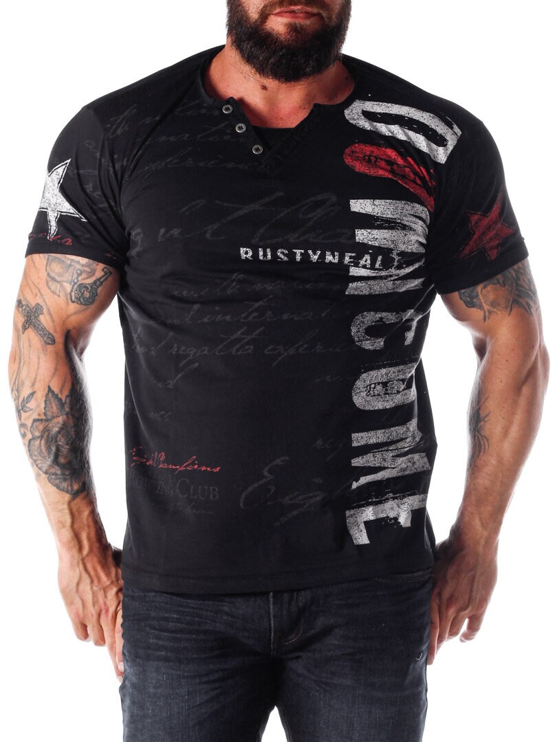 Graphics Rusty Neal T-skjorte Svart