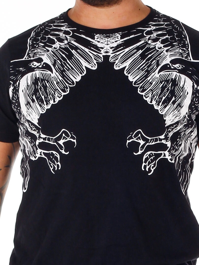 Black Crow T-skjorte - Svart