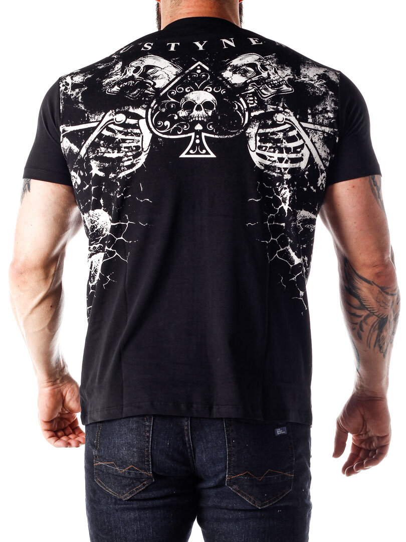 Skull Ace T-skjorte Svart