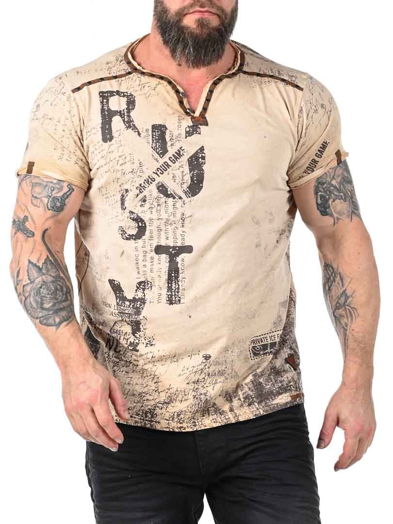 Garage Rusty Neal T-skjorte - Beige