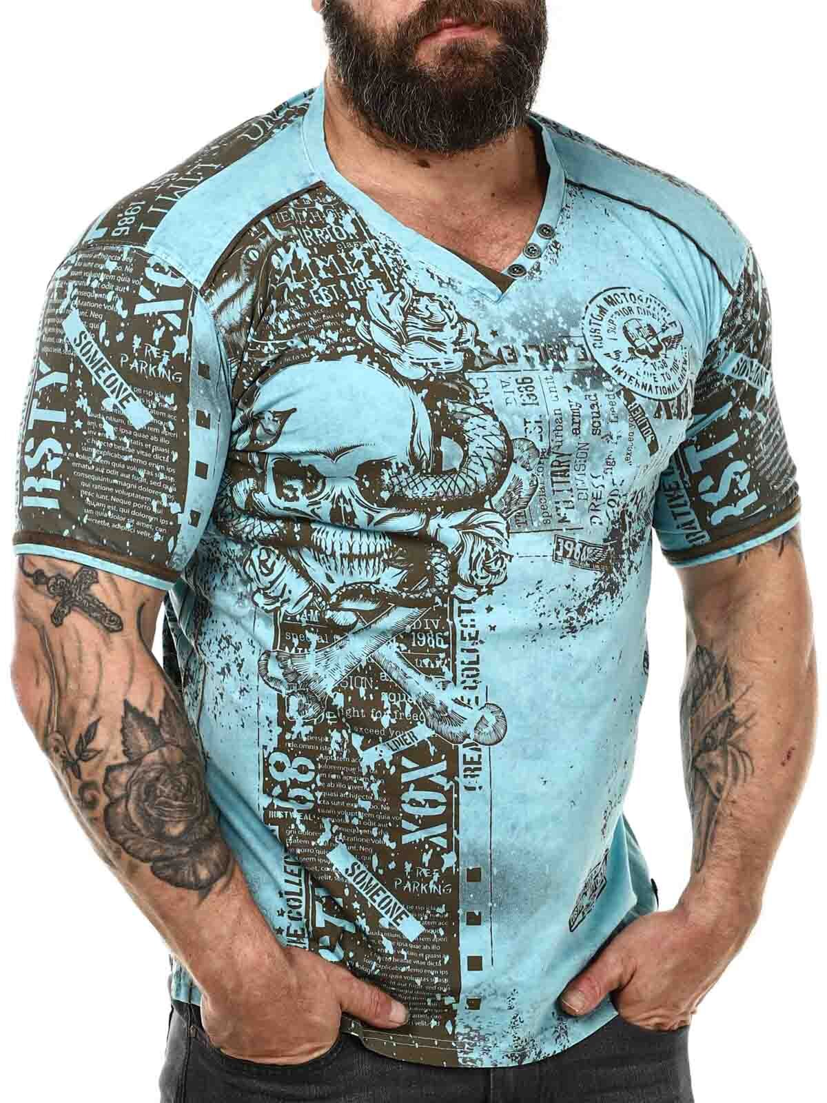 Dakota Rusty Neal T-shirt - Turkis