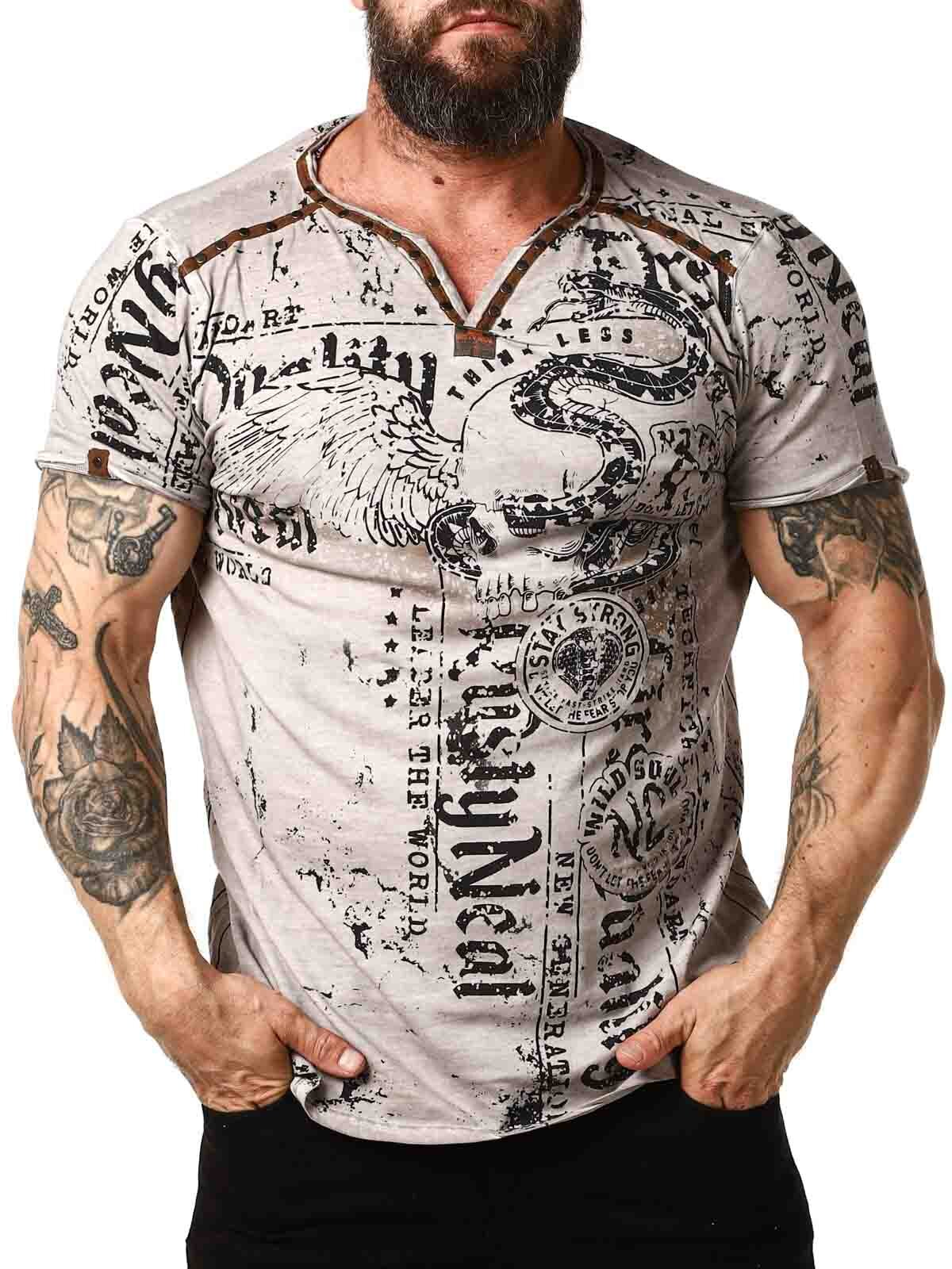 Snake Rusty T-skjorte - Beige