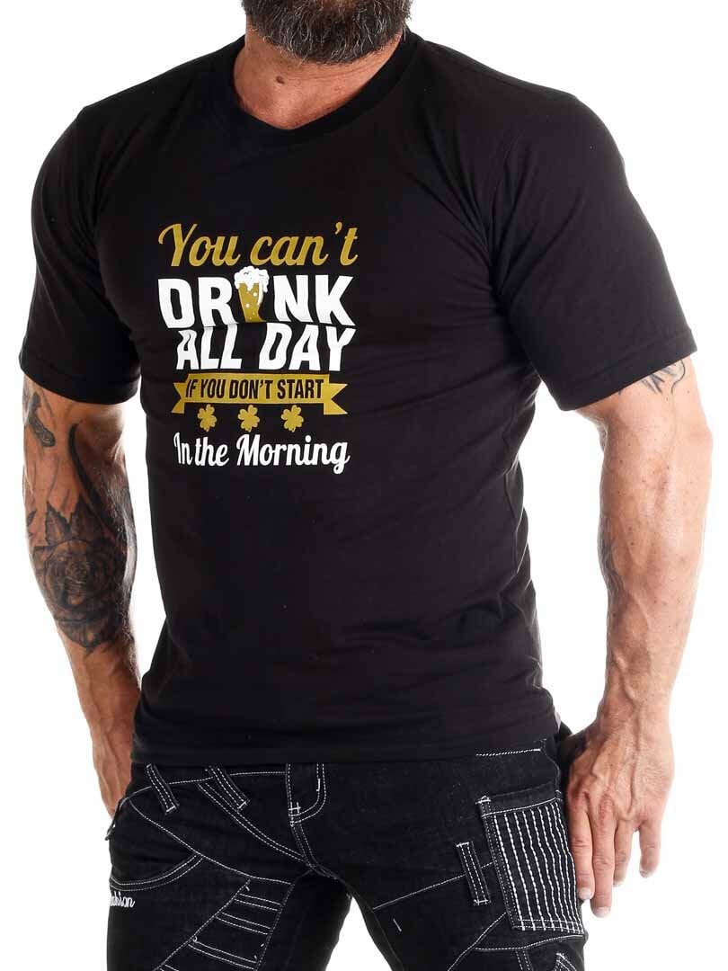 RD Drink All Day T-skjorte - Svart