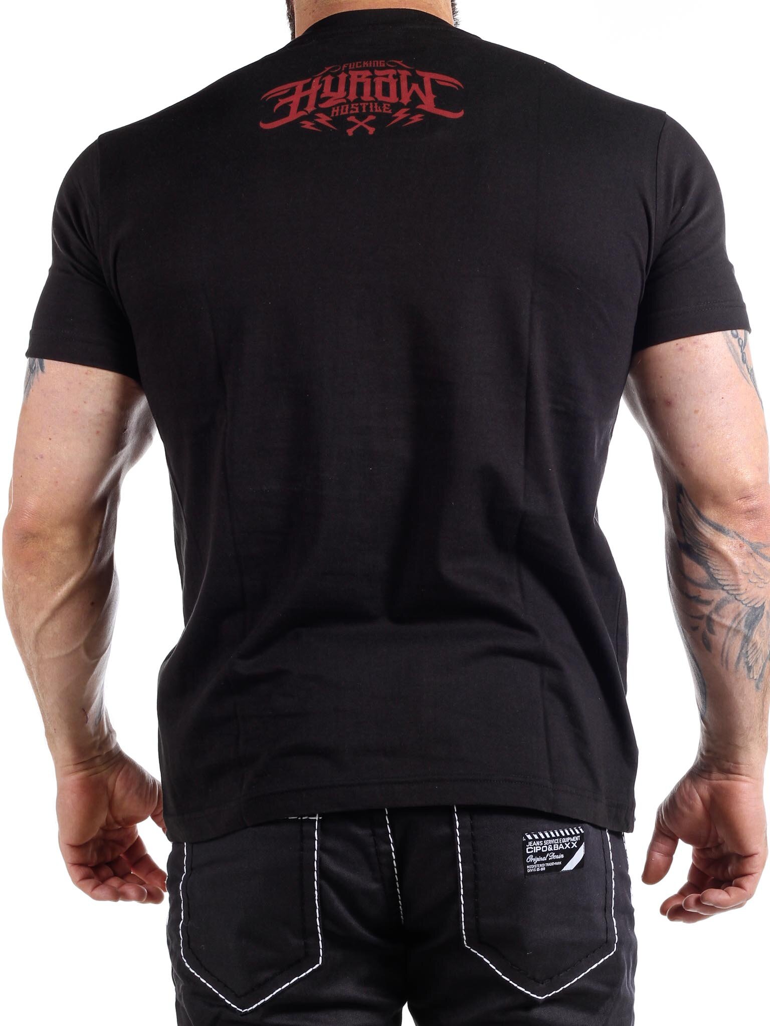 Hyraw Dark Knight T-skjorte - Svart