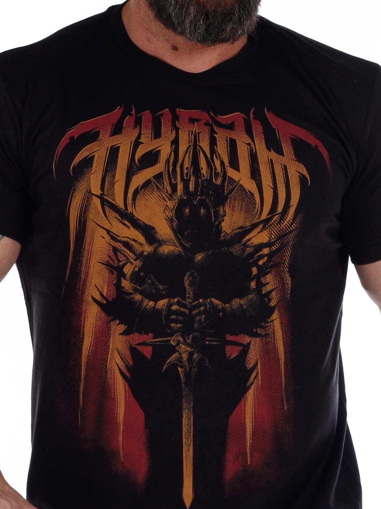 Hyraw Dark Knight T-skjorte - Svart