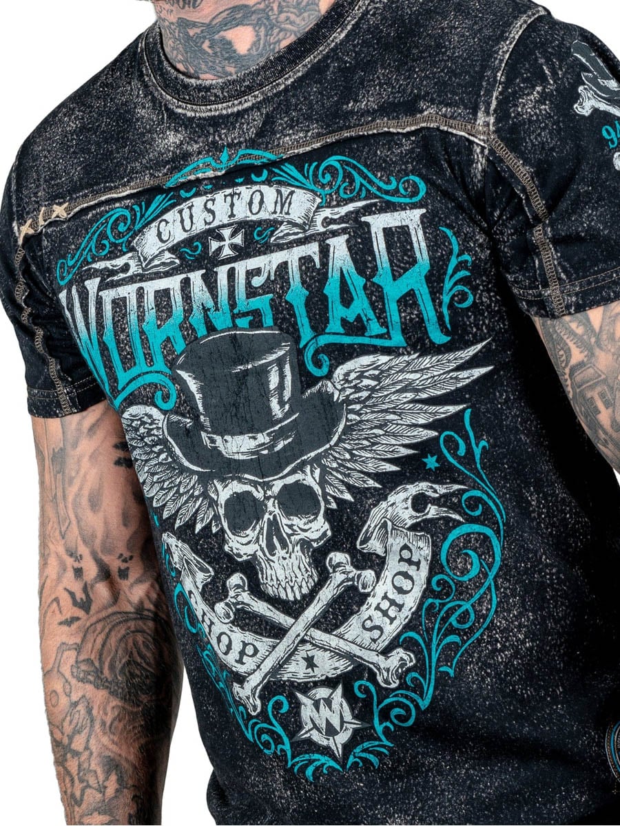 Elegantly 5 Wasted Wornstar T-shirt copy.jpg