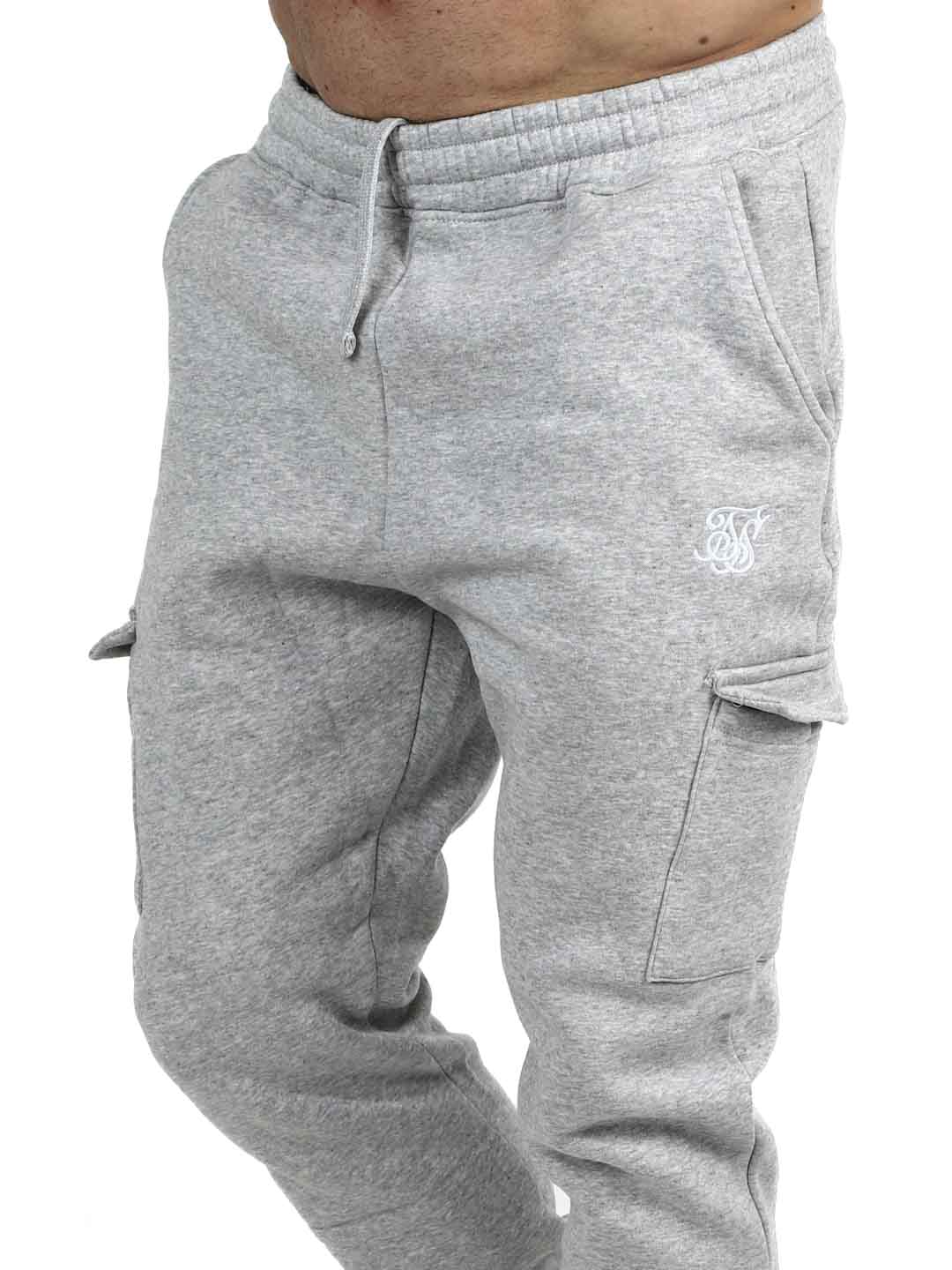 Essentials SikSilk Cargo Sweatpants GREY_7.jpg